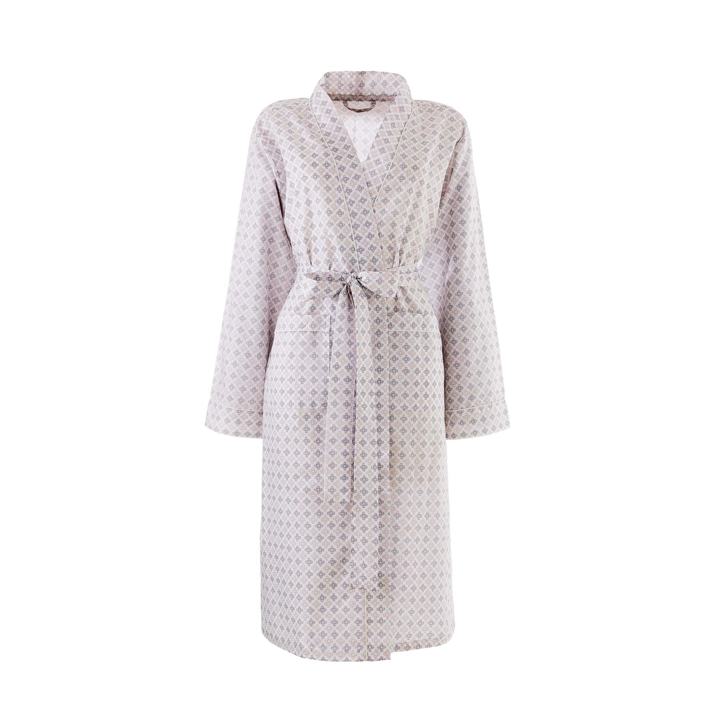 Mya Robe, Linen & Grey