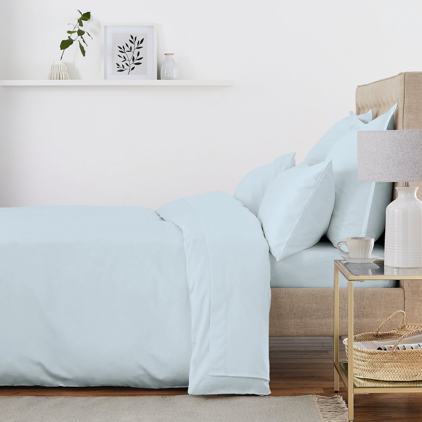 500 Thread Count Bedding Ballintoy Blue