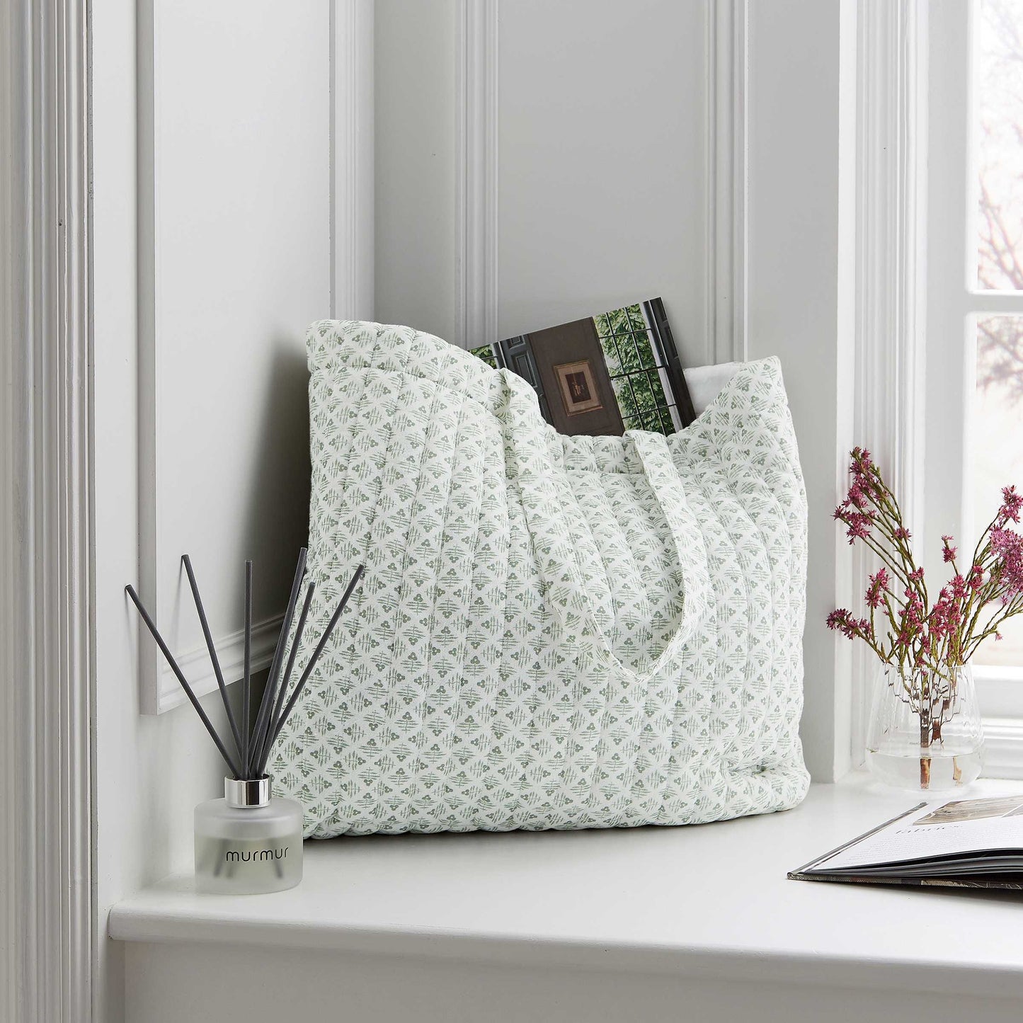 Vie Tote Bag Mourne Green