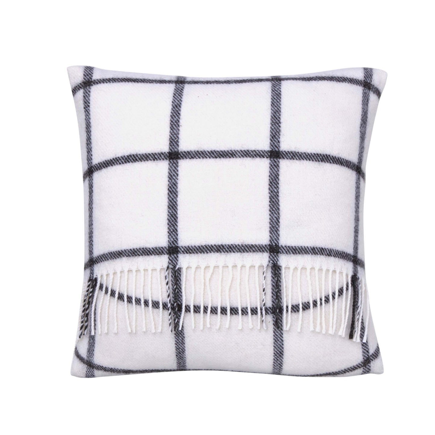 Beau Wool Cushion 45cm x 45cm, Storm Grey