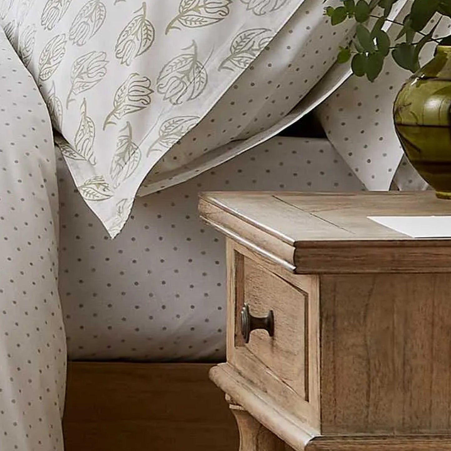 Georgia Fitted Sheets, Mourne Green