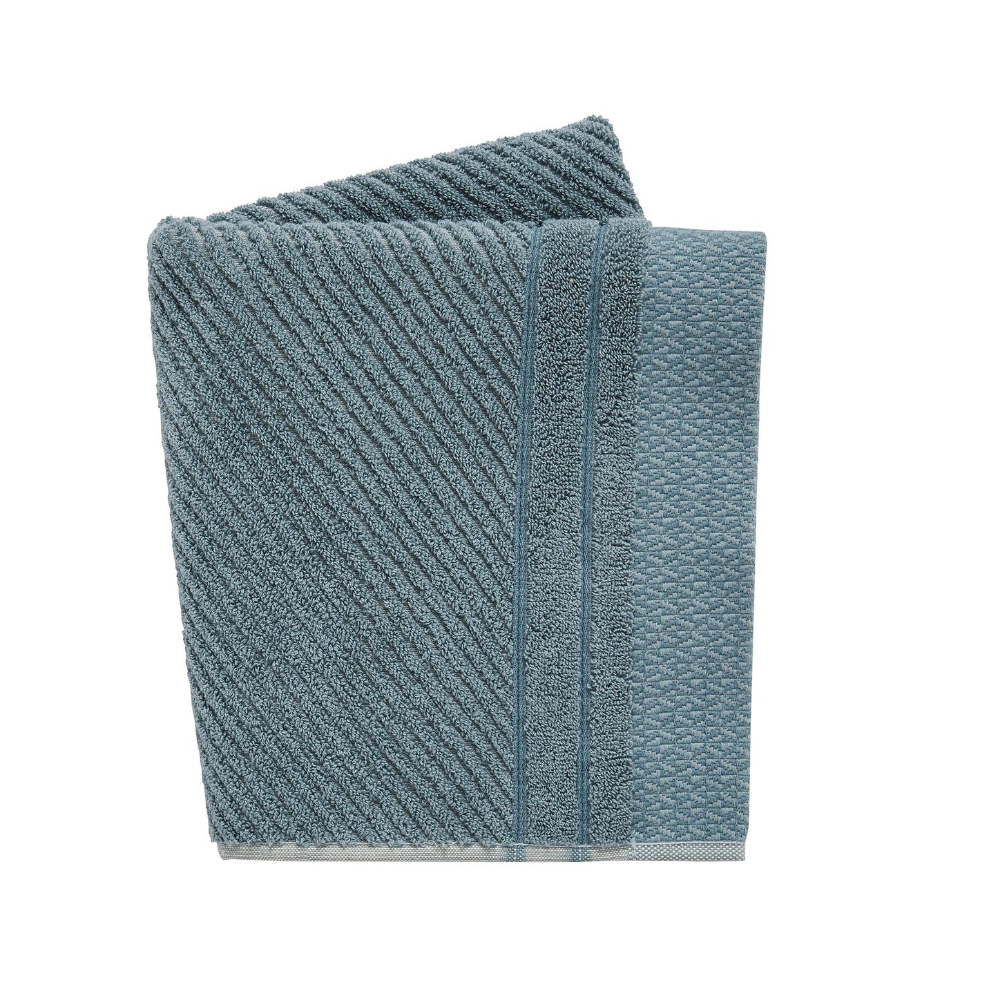 Ripple Towels Lough Green