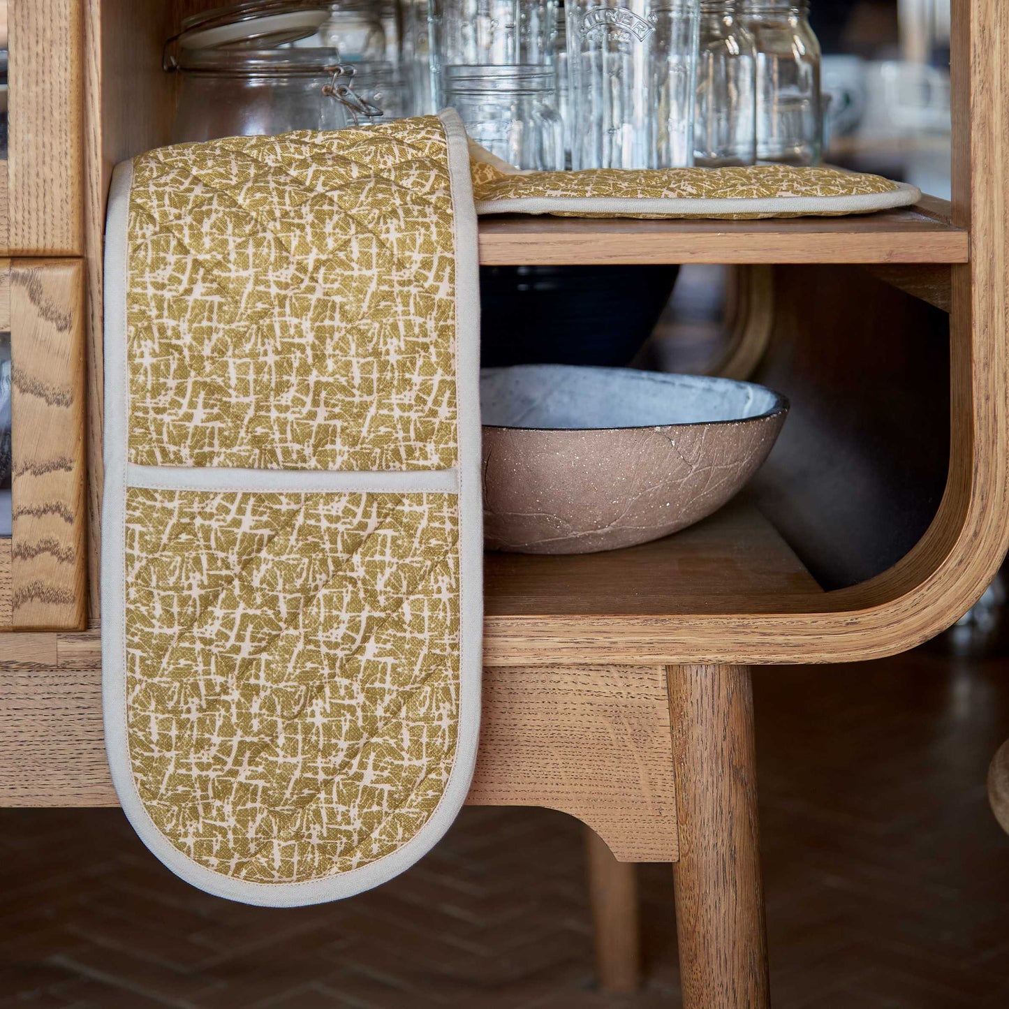 Camille Warm Ochre Kitchen Collection