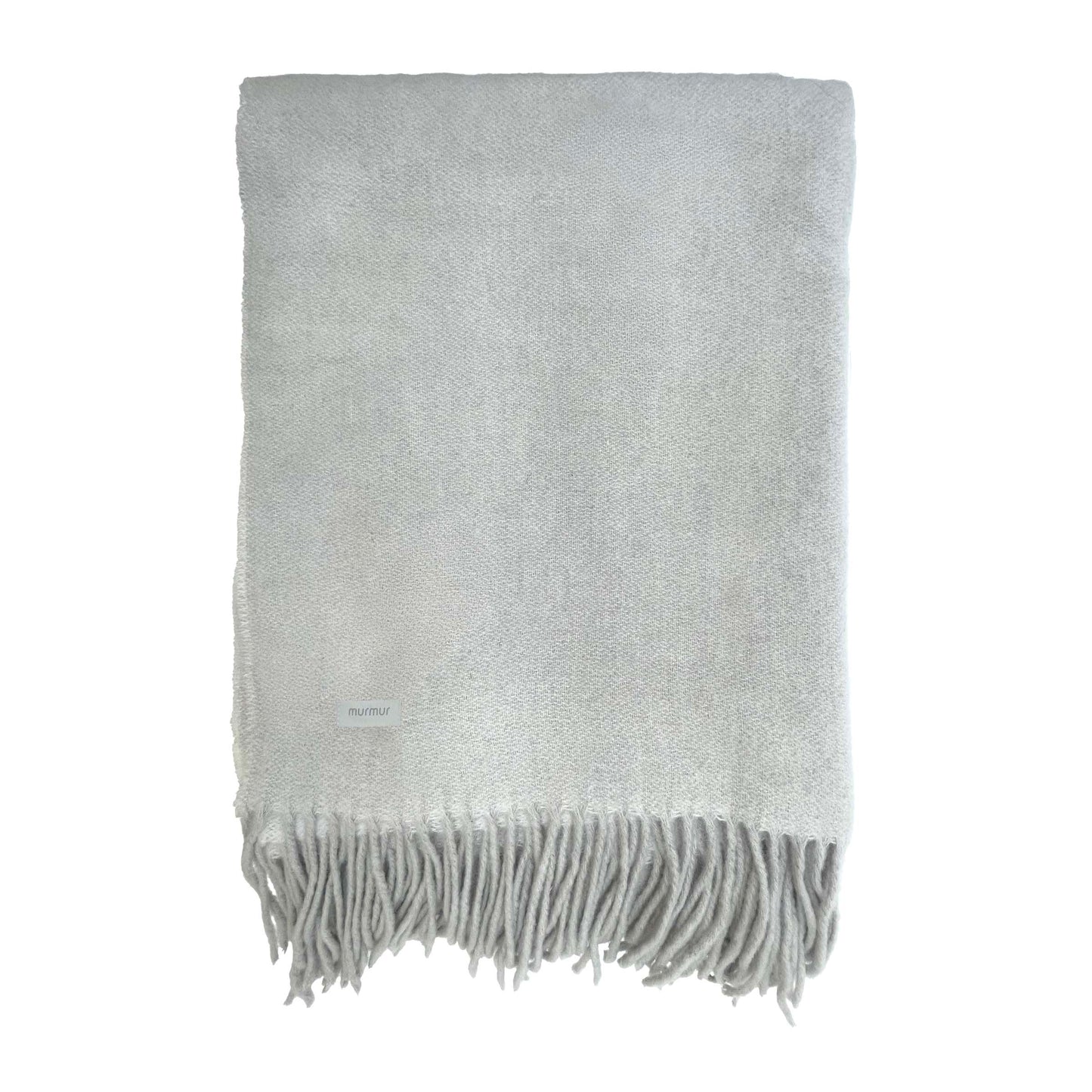 Aven Woven Throw, Cloud Grey