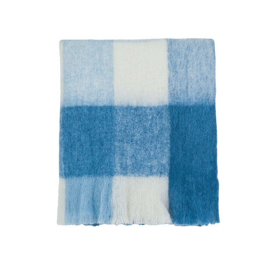 Ellis Woven Throw, Ballintoy Blue