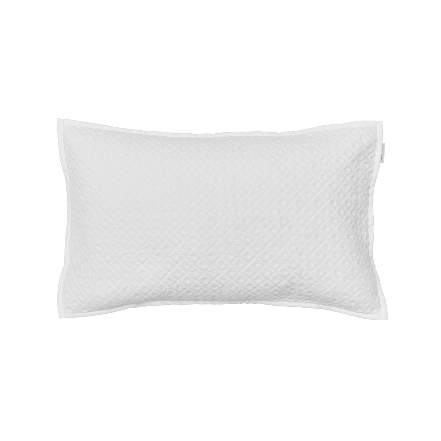 Cynthia Quilted Cushion White