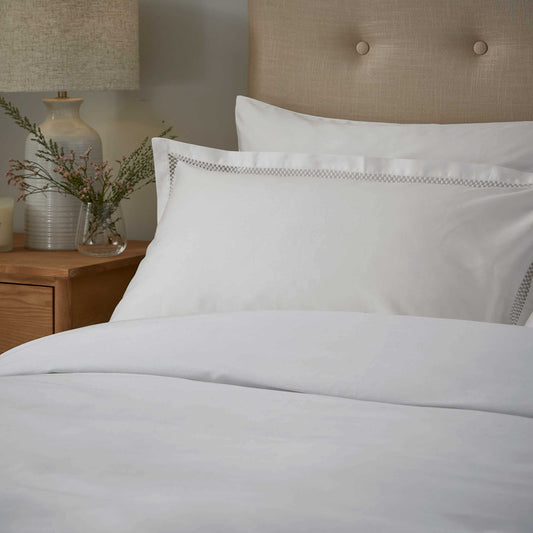 Efa Duvet Cover Set, White