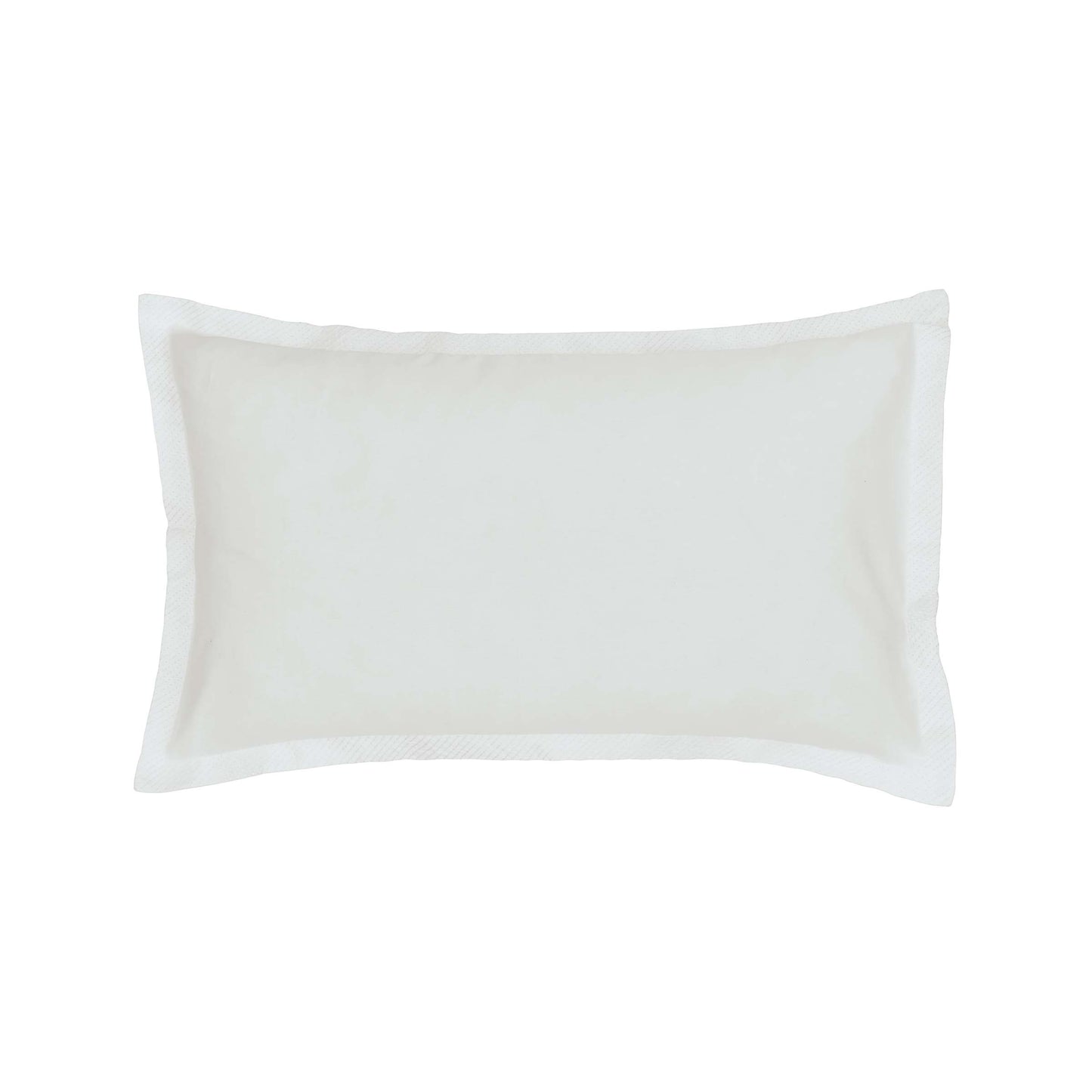 Eva Oxford Pillowcase, White