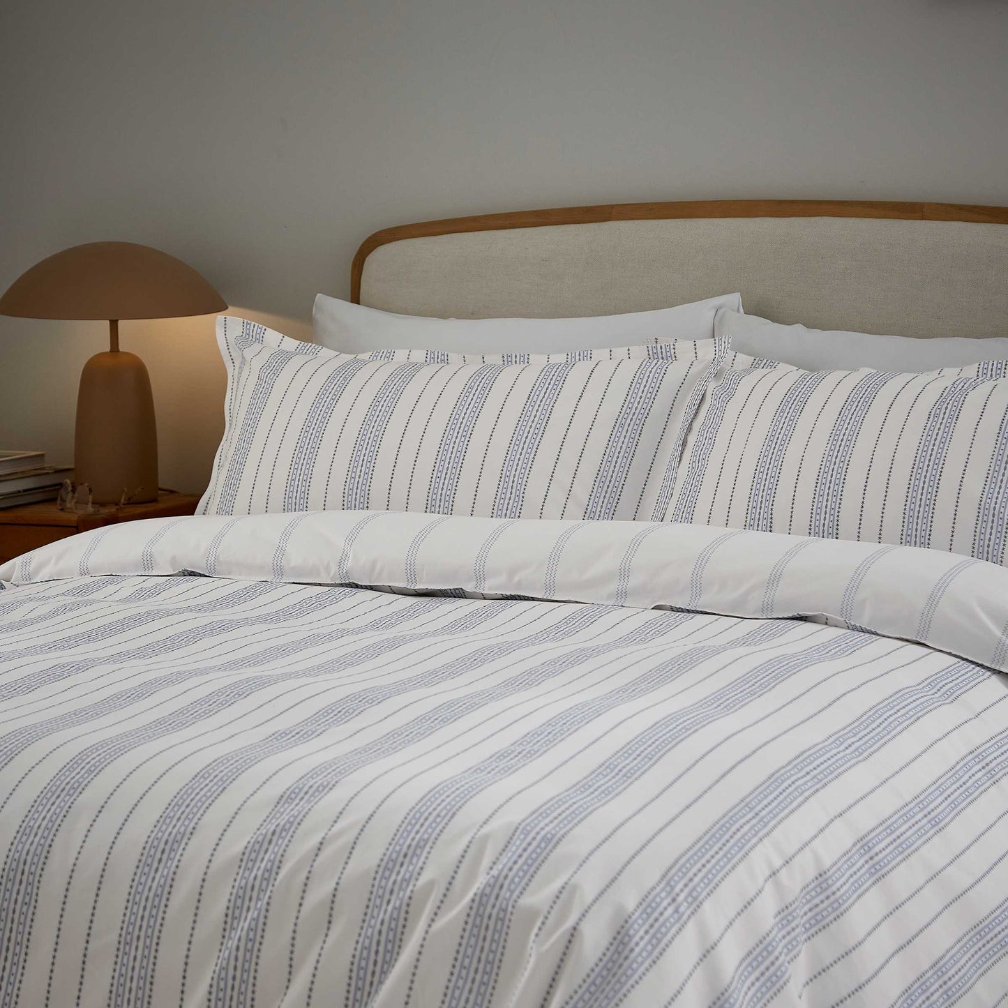 Lora Print Duvet Cover Set, Ballintoy Blue