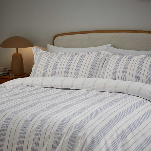 Lora Print Duvet Cover Set, Ballintoy Blue