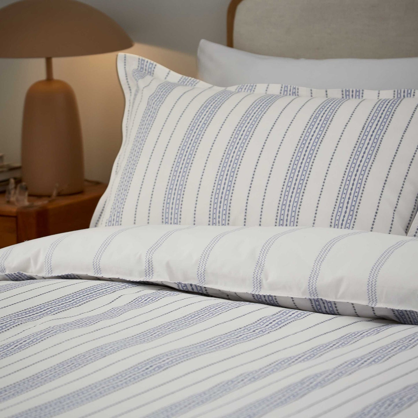 Lora Print, Ballintoy Blue