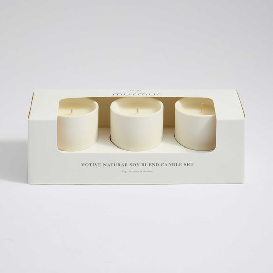 Pure Votive Scented Candle 3 Pack