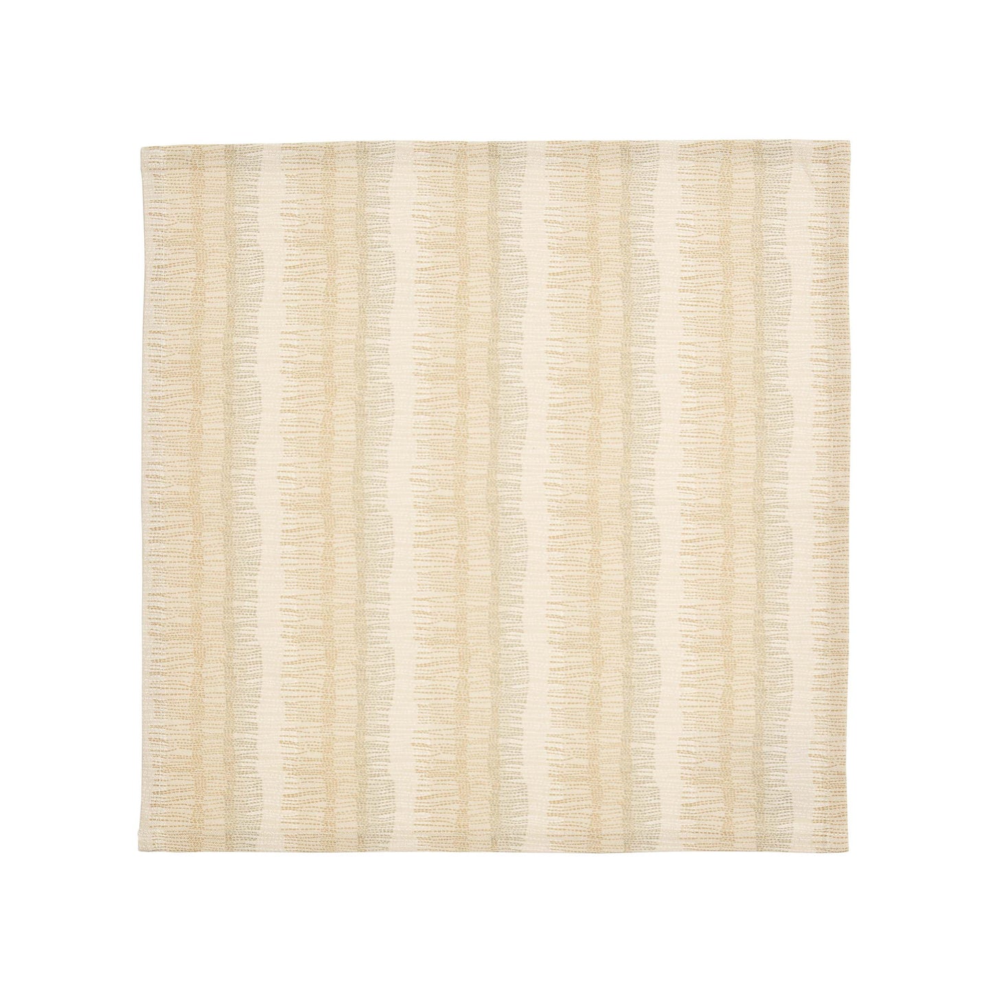 Moya Napkins, Warm Ochre/Canvas Cream - Set of 4