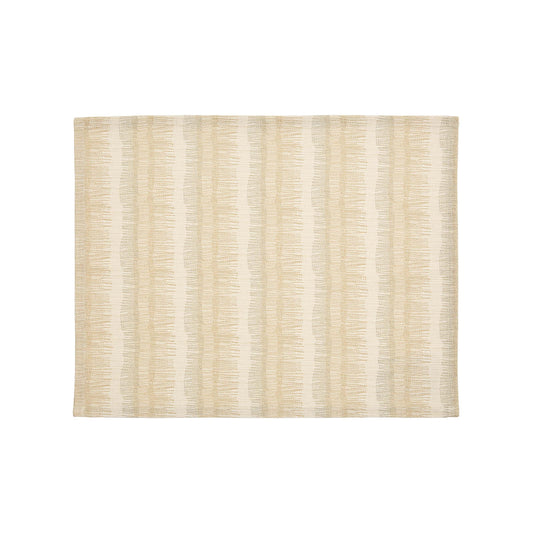 Moya Placemat, Warm Ochre/Canvas Cream - Set of 2