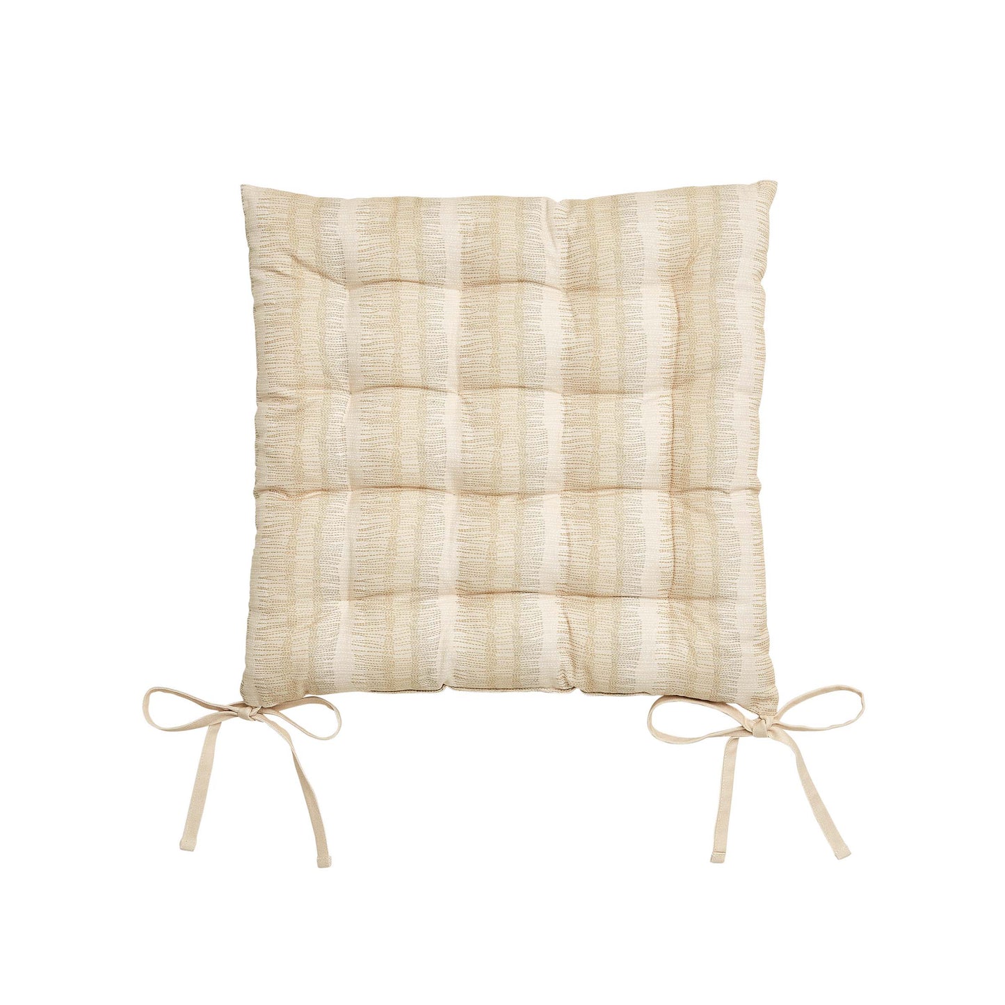 Moya Seat Pad, Warm Ochre/Canvas Cream
