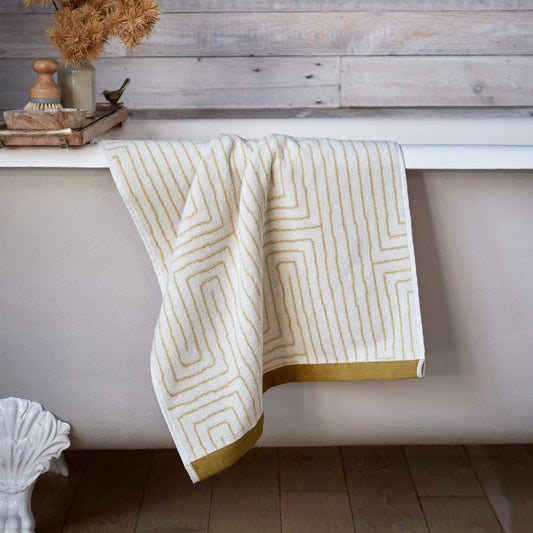 Pia Towels, Warm Ochre