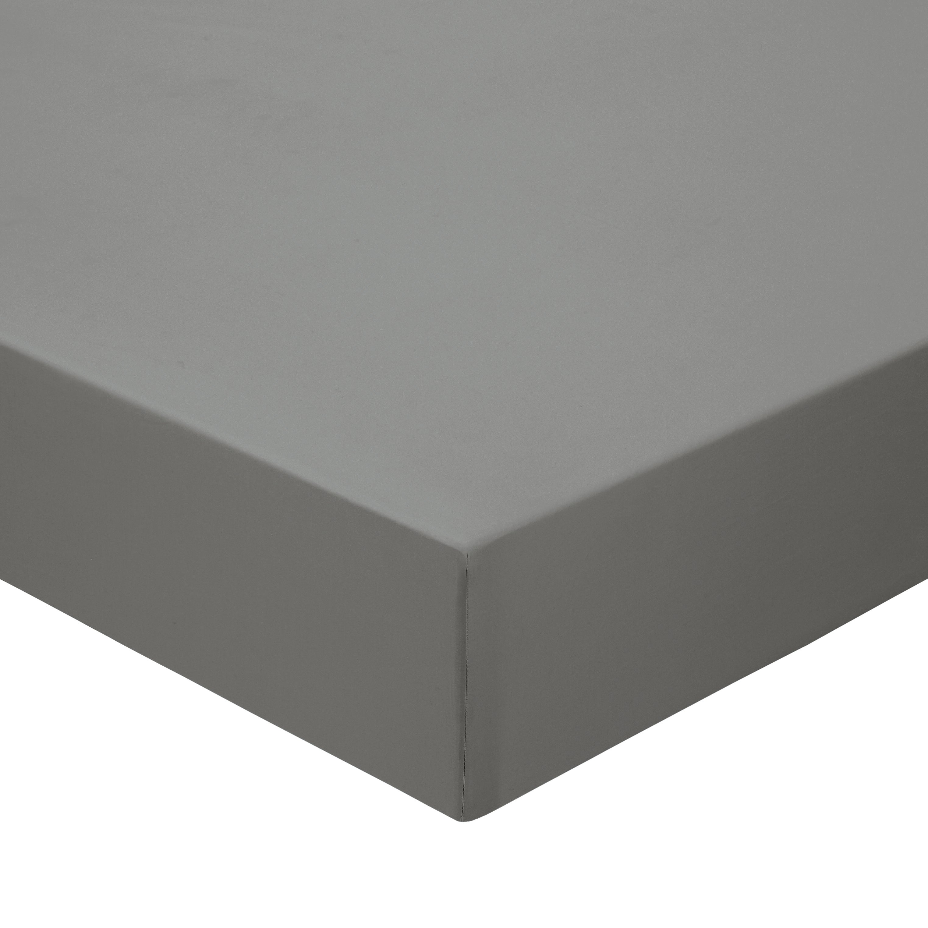 500 Thread Count Fitted Sheets, Storm Grey – Murmur