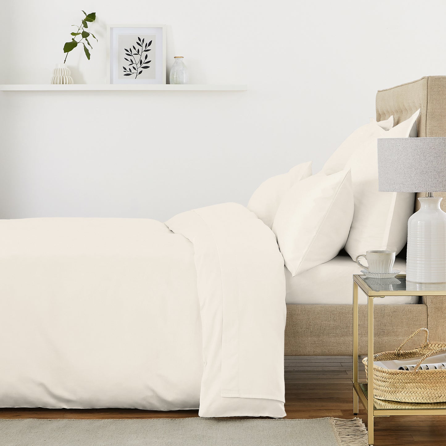 250 Thread Count Bedding Ivory