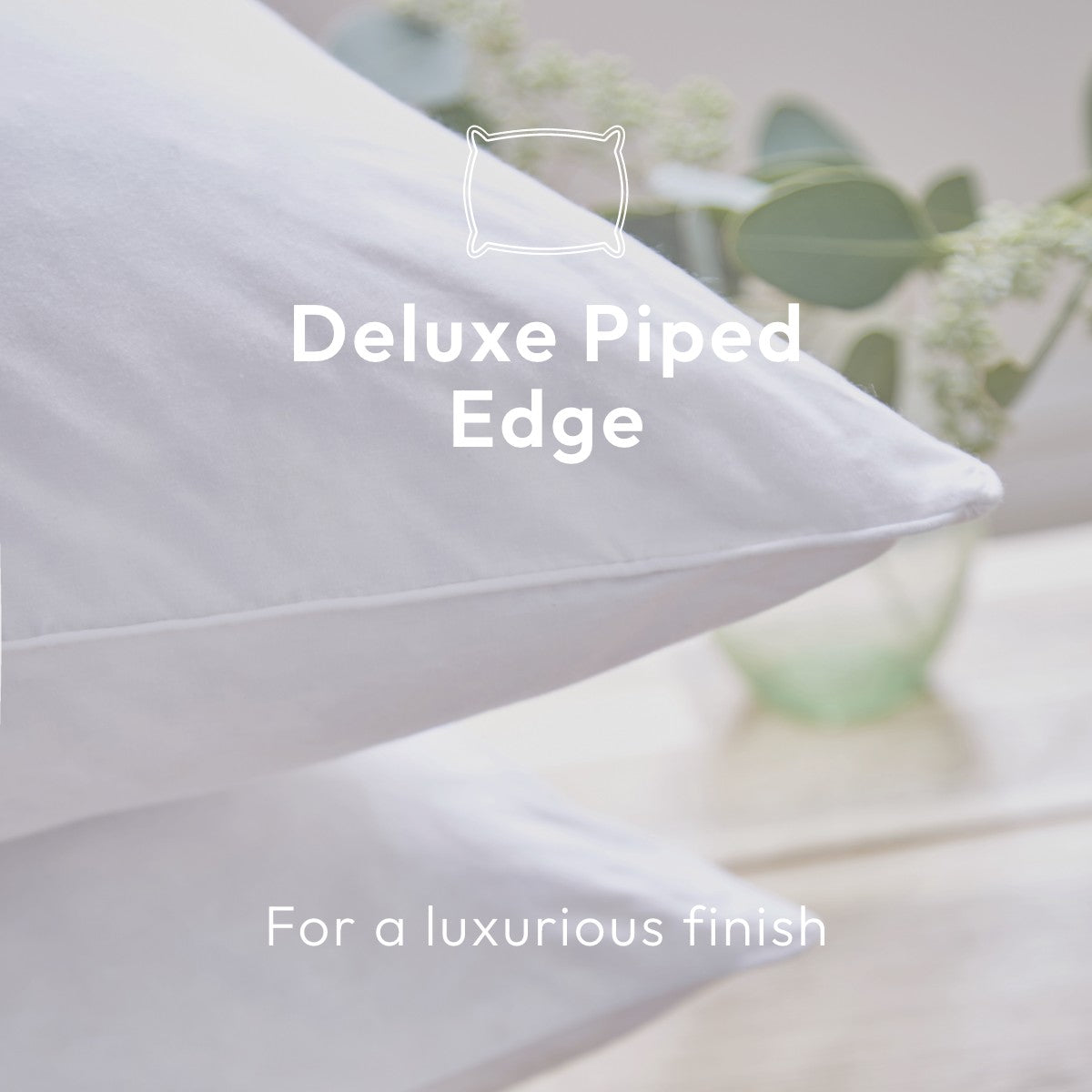 Superior Feather Square Pillow