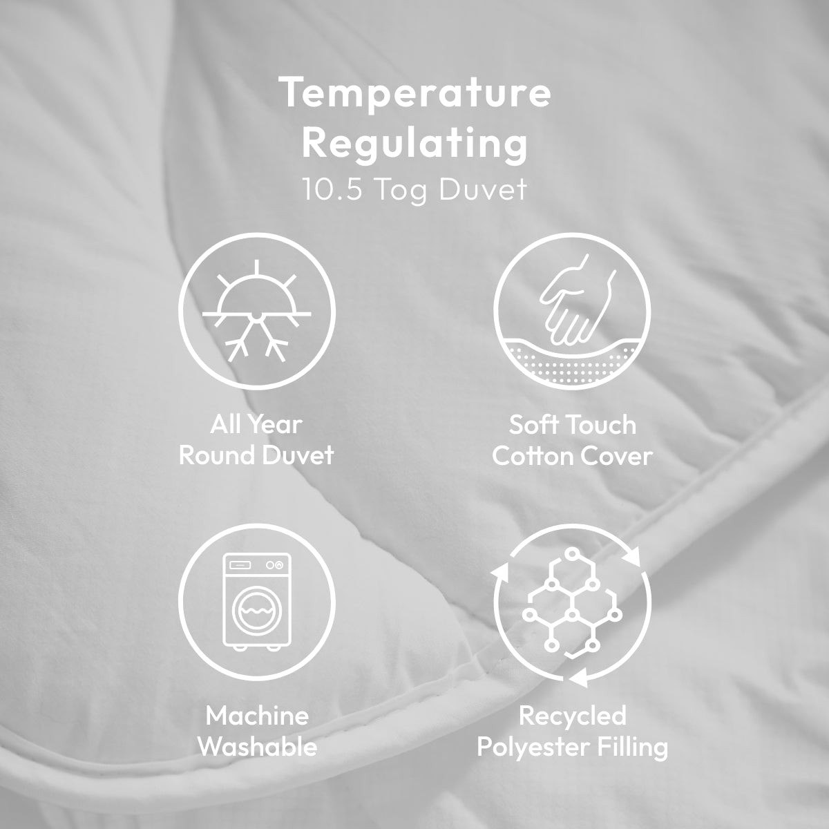 Temperature Regulating Duvet 10.5 Tog