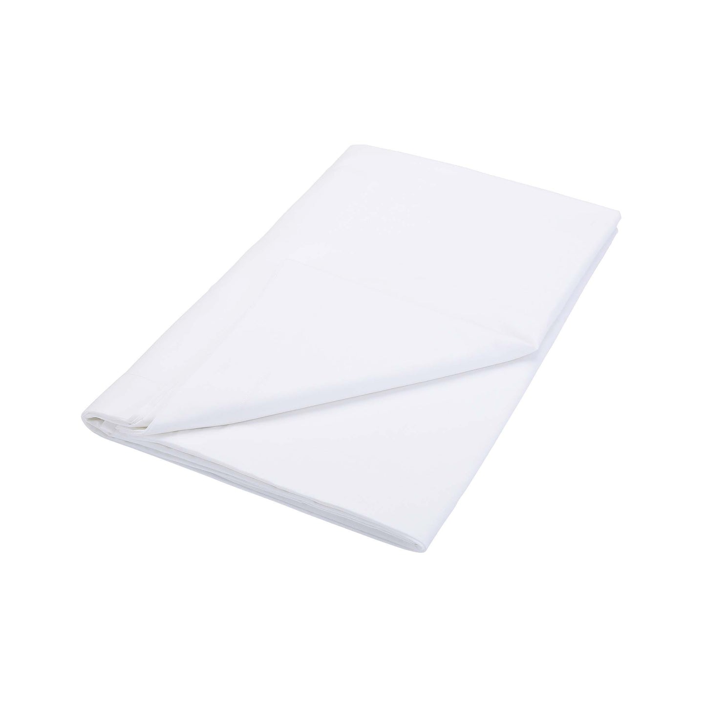 Evelyn 200TC Hand Embroidered Flat Sheets, White
