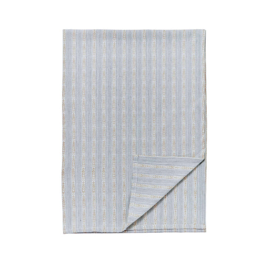 Clodagh Table Runner, Linen & Grey