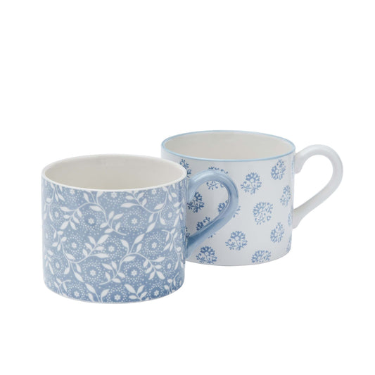 Livia/Nyla Mug, Ballintoy Blue - 2 Pack