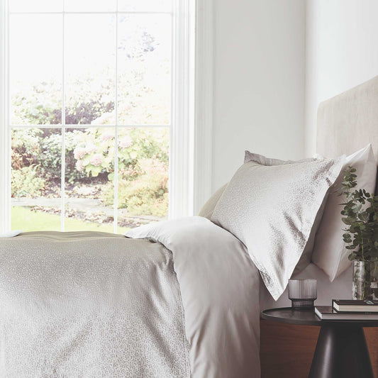 Grey Jacquard Patterned Murmur Bedding