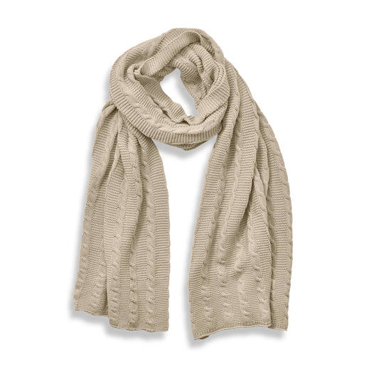 Knitted Scarf, Linen