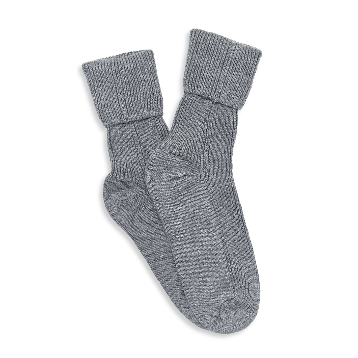 Knitted Socks, Cloud Grey
