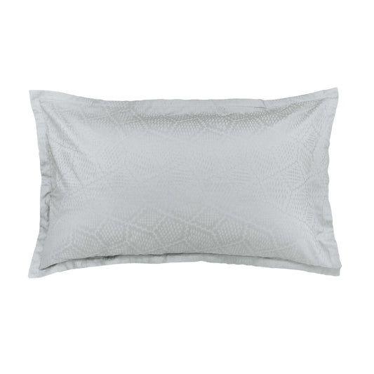 Ada Oxford Pillowcase, Cloud Grey