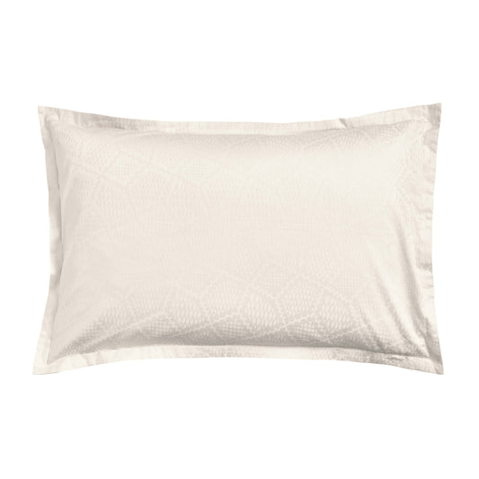 Ada Oxford Pillowcase, Ivory