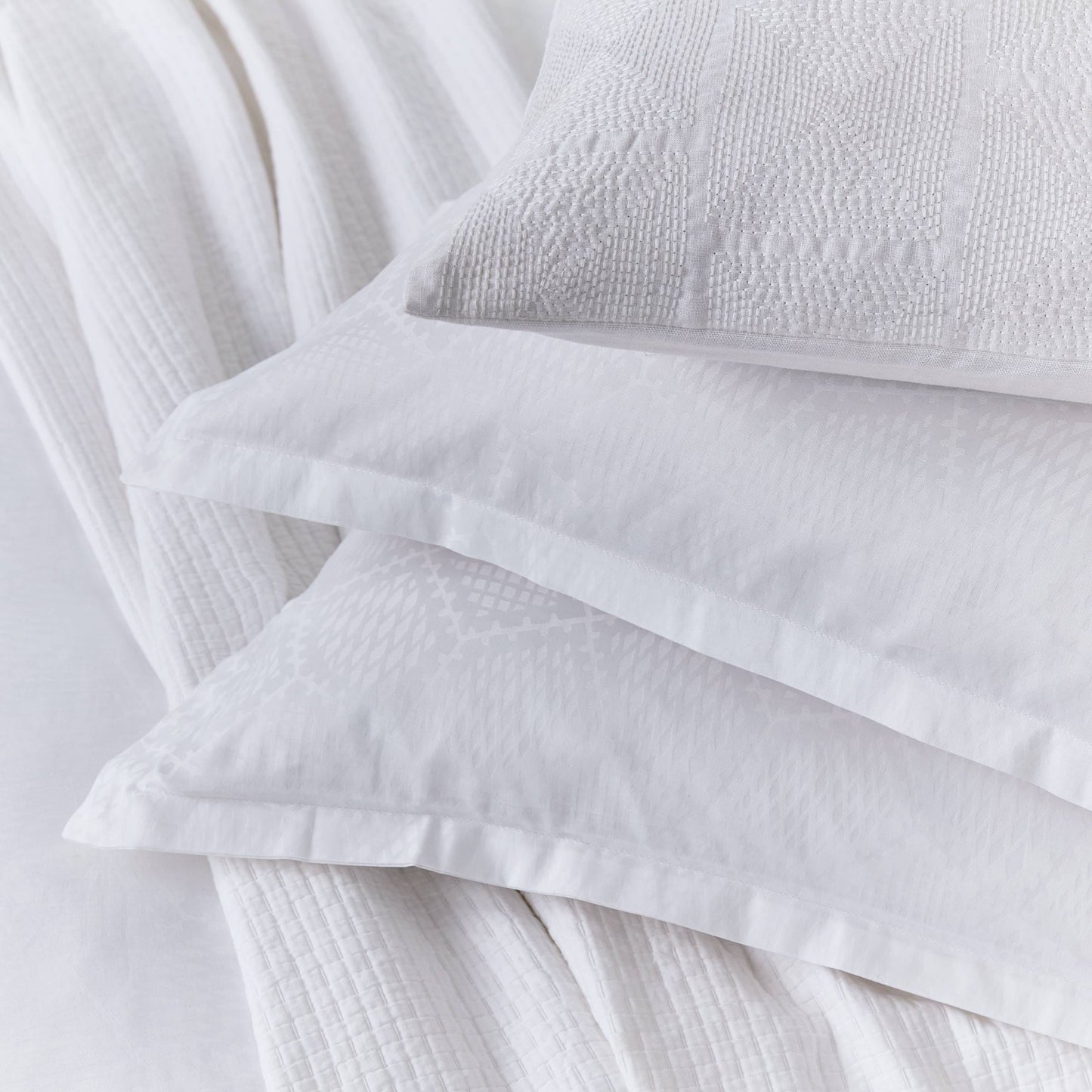 Ada Oxford Pillowcase White