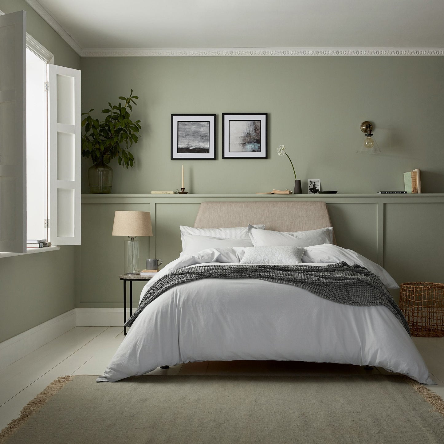 Luxury Plain Grey Bedding