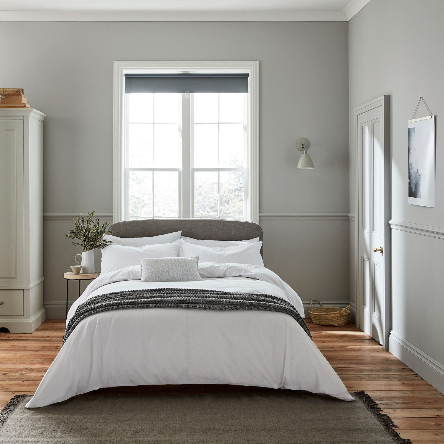 Luxury Plain White Bed Linen