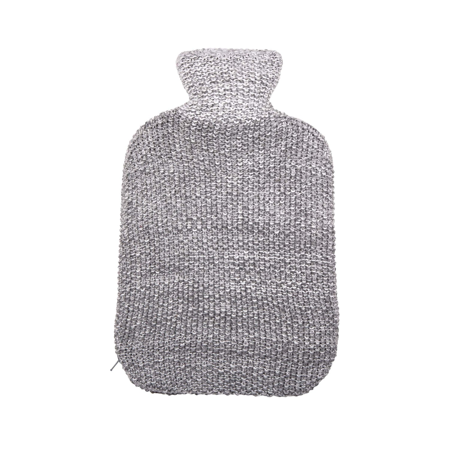 Ombre Knit Hot Water Bottle & Cover Cloud Grey