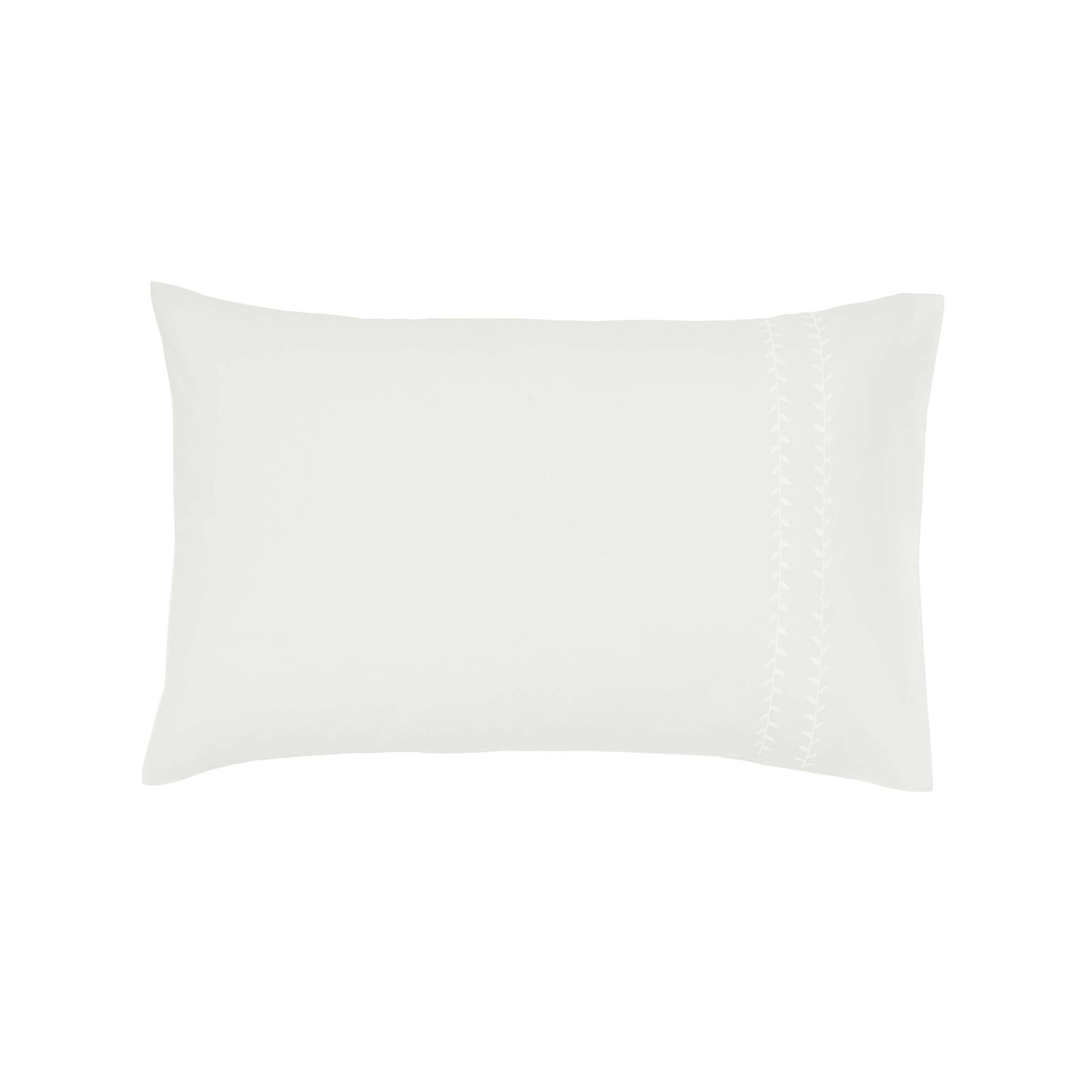 Esther Pair of Standard Pillowcases, White