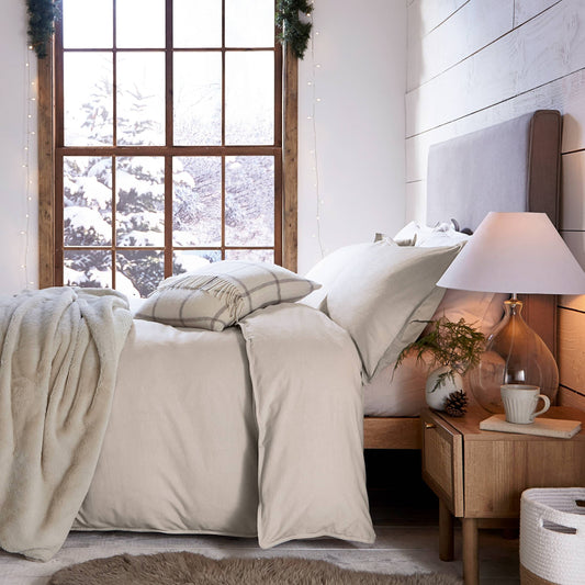 Laila Brushed Cotton Bedding Linen