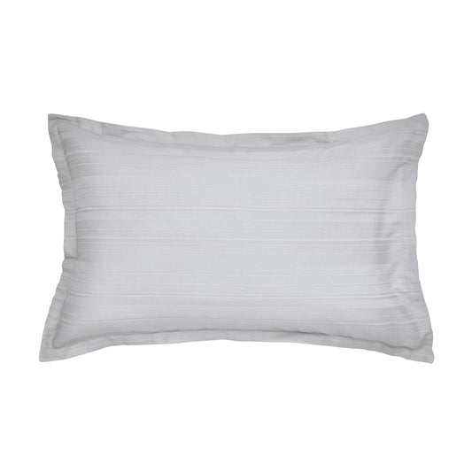 Seren Oxford Pillowcase, Cloud Grey